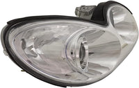 Front Head Light Assembly Right Passenger Side Direct Replacement Compatible With 2002-2005 Hyundai Sonata HY2503126 921023D050
