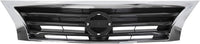 Front Grille Chrome Shell/Black Insert Direct Replacement Compatible With 2013-2015 Nissan Altima NI1200250 623103TA0A