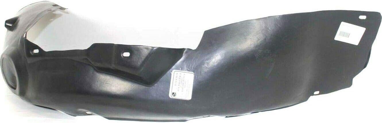 Front Fender Liner Left Driver Side Direct Replacement Compatible With 2001-2005 Volkswagen Passat VW1250105 3B0809957A01C