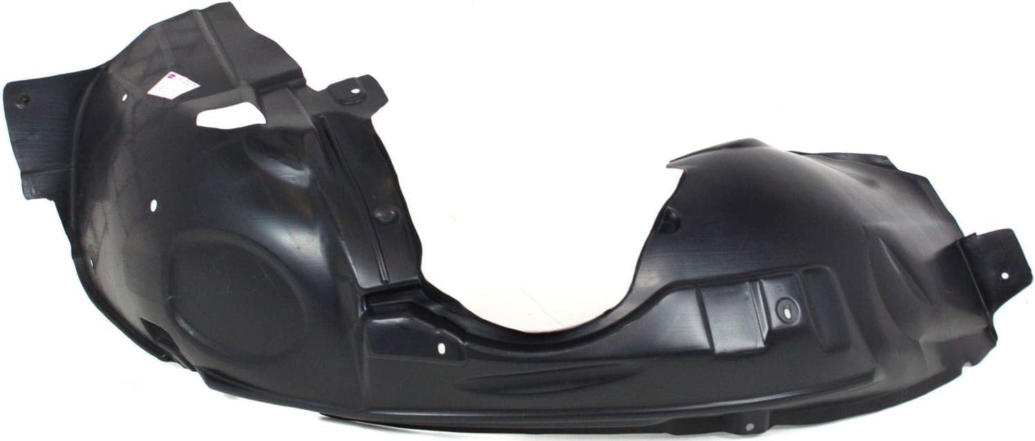 Front Fender Liner Left Driver Side Direct Replacement Compatible With 2002-2008 Mini Cooper MC1248101 51711486198