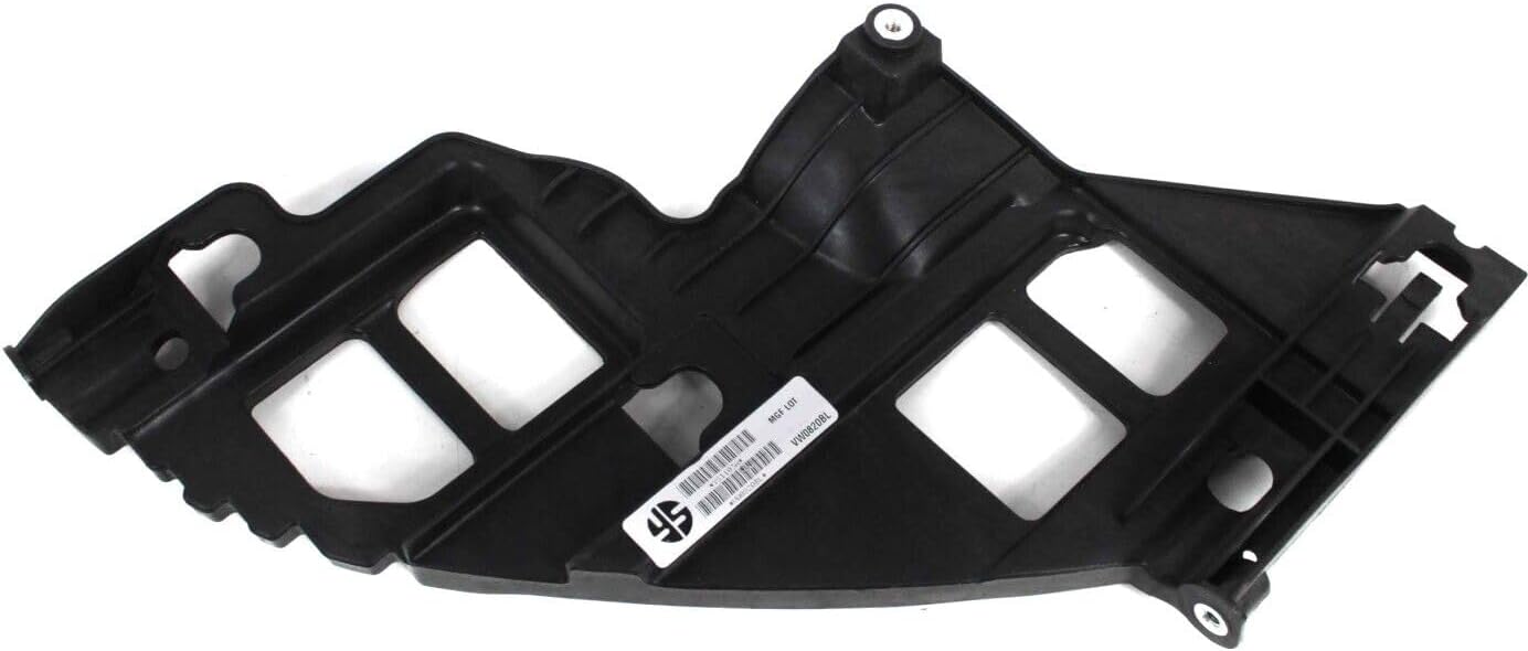 Front Bumper Cover Inner Bracket Left Driver Side Direct Replacement Compatible With 2010-2014 Volkswagen Jetta/Golf/GTI VW1042102 5K0807227A