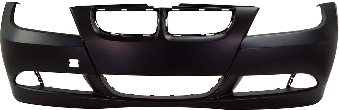 Front Bumper Cover Primed Direct Replacement Compatible With 2006-2008 BMW 3-Series BM1000180 51117140859