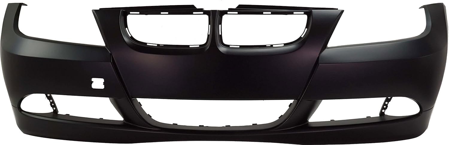 Front Bumper Cover Primed Direct Replacement Compatible With 2006-2008 BMW 3-Series BM1000180 51117140859