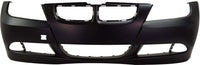 Front Bumper Cover Primed Direct Replacement Compatible With 2006-2008 BMW 3-Series BM1000180 51117140859