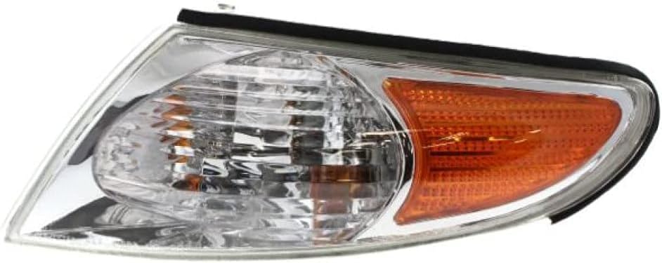 Front Corner Light Assembly Left Driver Side Direct Replacement Compatible With 2002-2003 Toyota Solara TO2520166 81520AA030