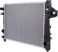 Front Radiator Aluminum Core Direct Replacement Compatible With 2004-2009 Dodge Ram Full Size Pickup CH3010302 55056682AB