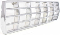 Front Grille Chrome Shell And Insert Direct Replacement Compatible With 1978-1979 Ford F-Series FO1200111 D8TZ8150C