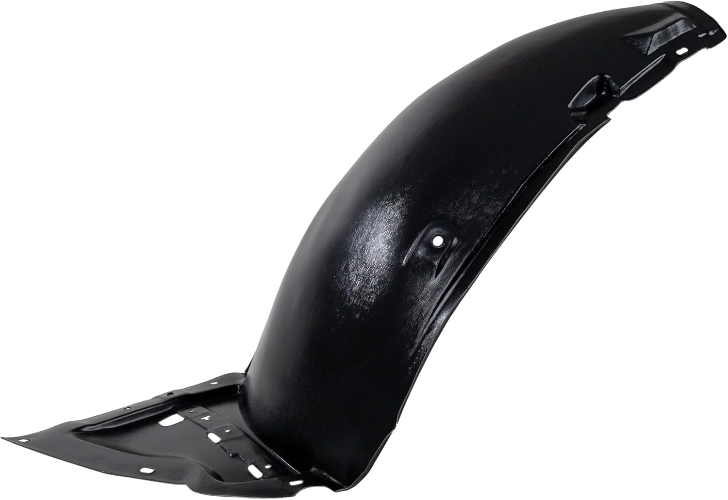 Front Section Fender Liner Left Driver Side Direct Replacement Compatible With 2007-2008 Infiniti G35 / 2009-2013 G37 IN1248119 63845JK30A