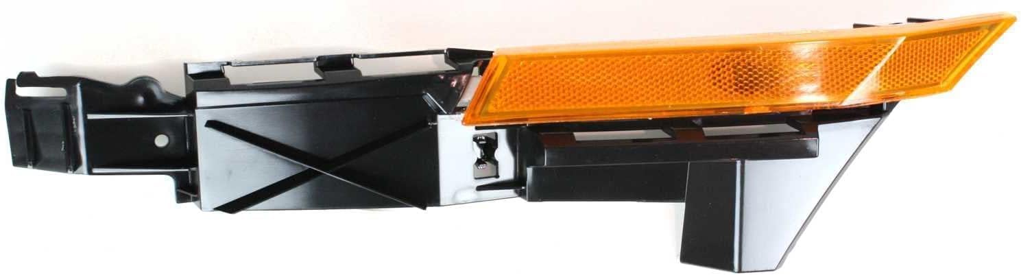 Set Of 2 Front Reinforcement Cover With Marker Light Left Driver & Right Passenger Side Direct Replacement Compatible With 2006-2009 Ford Fusion/Mercury Milan FO2550142 FO2551142