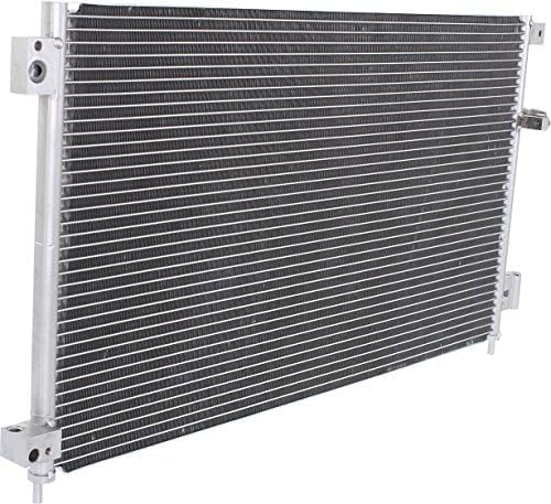 Front A/C Condenser Aluminum Core Direct Replacement Compatible With 2003-2007 Honda Accord HO3030131 80110SDAA02