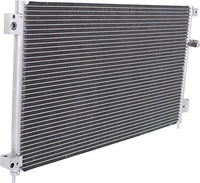 Front A/C Condenser Aluminum Core Direct Replacement Compatible With 2003-2007 Honda Accord HO3030131 80110SDAA02