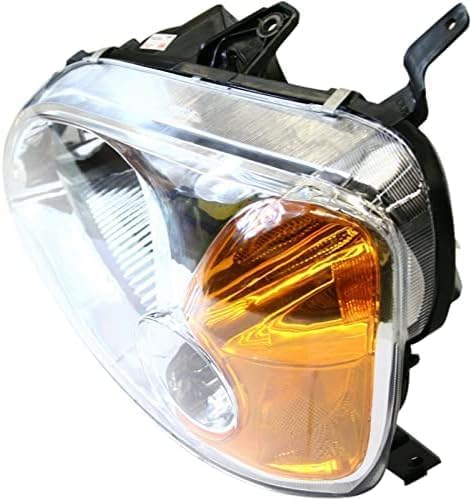 Set Of 2 Front Head Light Lens And Housing Right Passenger & Left Driver Side Direct Replacement Compatible With 2001-2003 Honda Civic HO2519102 HO2518102 33101S5PA01