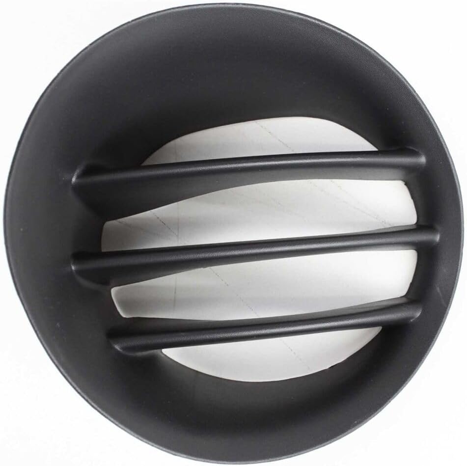 Set of 2 Front Fog Light Cover Left Driver & Right Passenger Side Direct Replacement Compatible with 2002-2009 Dodge Ram 1500 CH1038104 CH1039104 55077235AD 55077234AD