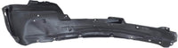 Front Fender Liner Right Passenger Side Direct Replacement Compatible With 2012-2016 Honda CR-V HO1249155 74100T0AA00 74100T1WA00