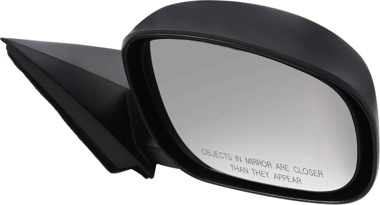 Front Power Mirror Non-Folding Textured Right Passenger Side Direct Replacement Compatible With 2006-2010 Dodge Charger / 2007-2010 Chrysler 300 CH1321230 CH1321294 4805980AI-PFM