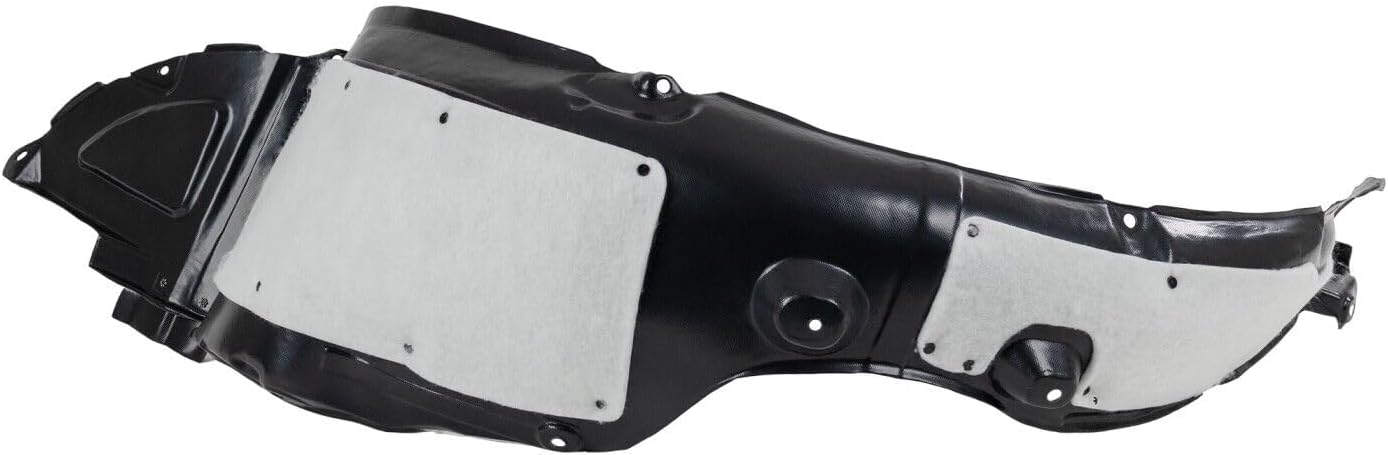 Front Fender Liner Right Passenger Side Direct Replacement Compatible With 2012-2013 Kia Optima KI1249124 868124C100