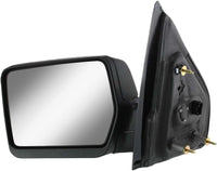 AUTOS PARTS PLUS Set Of 2 Front Power Mirror Manual Folding Heated Textured Left Driver & Right Passenger Side Direct Replacement Compatible With 2004-2008 Ford F-150 FO1320233 FO1321233 8L3Z17683EA