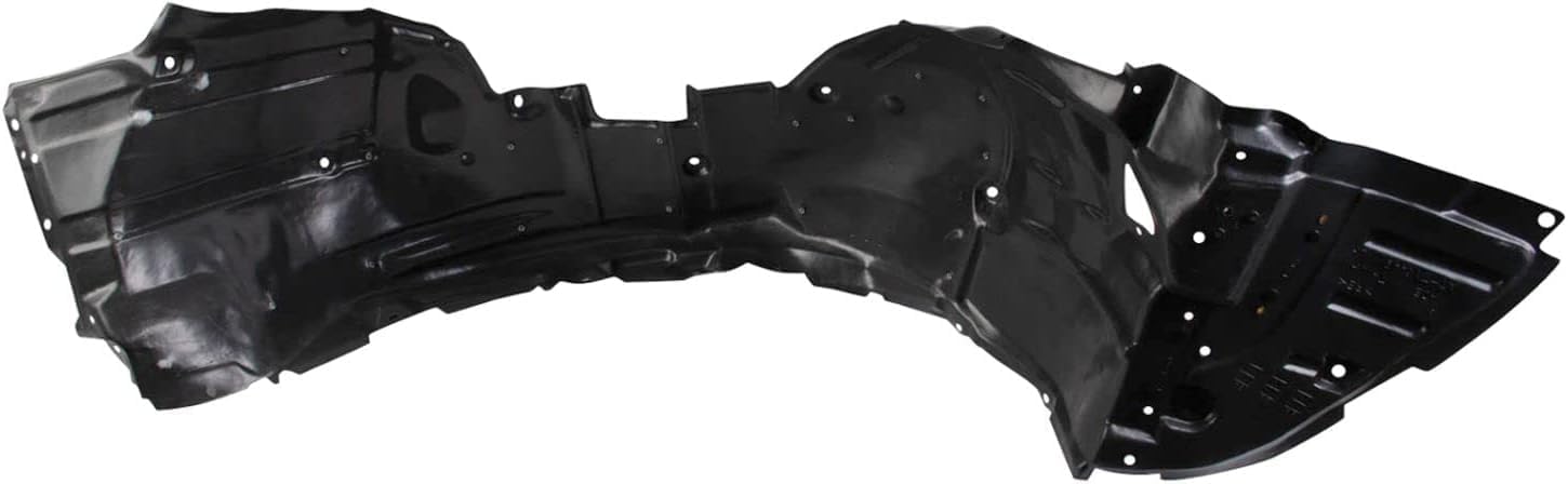 Front Fender Liner Left Driver Side Direct Replacement Compatible With 2013-2017 Lexus LS460 LX1248132 5380650080