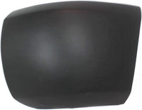 Front Bumper End Cap Textured Without Fog Light Hole Left Driver Side Direct Replacement Compatible With 2007-2013 Chevrolet Silverado 1500 GM1004146 15838397
