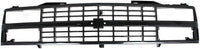 Front Grille Primed Shell And Insert Plastic Direct Replacement Compatible With 1988-1993 Chevrolet / 1992-1993 Blazer C/K-Series GM1200228 88960431