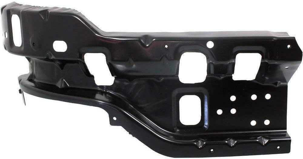 Front Bumper Bracket Steel Left Driver Side Direct Replacement Compatible with 2011-2014 Chevrolet Silverado 2500HD 3500HD GM1067193 25883350