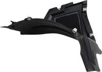Front Section Fender Liner Air Extension Spoiler Left Driver Side Direct Replacement Compatible With 2012-2015 Audi A6 / S6 AU1242100 4G0853887C