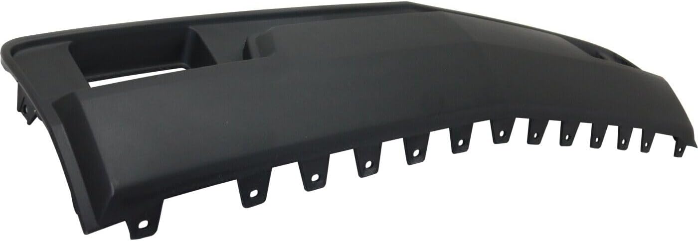 Front Bumper Filler Panel Face Bar Trim With Tow Hook Holes Direct Replacement Compatible With 2014-2015 Chevy Silverado 1500 GM1087255 22944860