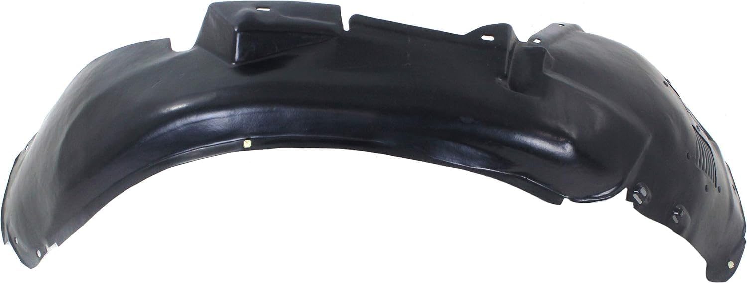 Front Fender Liner Left Driver Side Direct Replacement Compatible With 2000-2002 Audi S4 AU1248109 8D0821171G