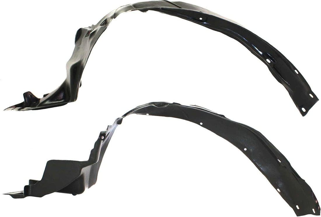Set Of 2 Front Fender Liner Right Passenger & Left Driver Side Direct Replacement Compatible With 1996-2000 Honda Civic HO1249103 HO1248103 74101S04010 74151S04000