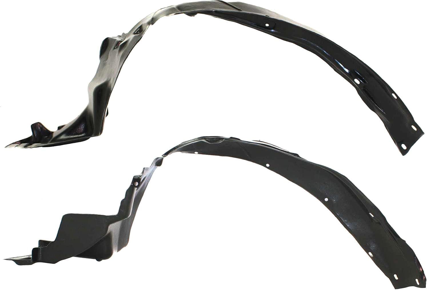 Set Of 2 Front Fender Liner Right Passenger & Left Driver Side Direct Replacement Compatible With 1996-2000 Honda Civic HO1249103 HO1248103 74101S04010 74151S04000