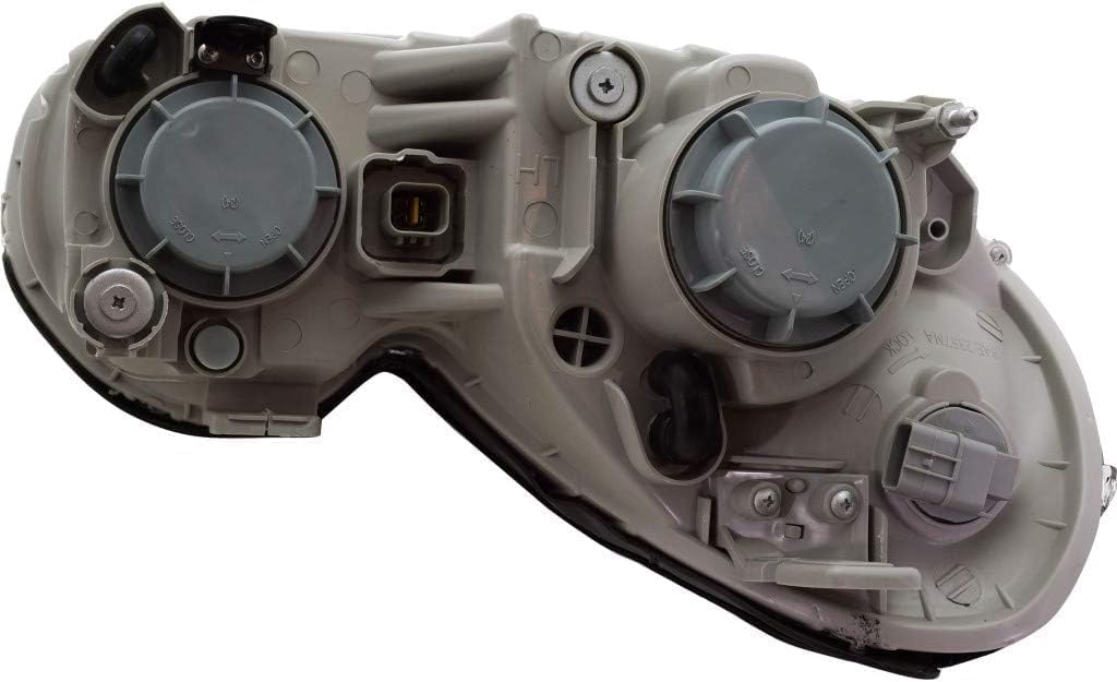 Front Head Light Assembly Left Driver Side Direct Replacement Compatible With 2002-2005 Hyundai Sonata HY2502126 921013D050