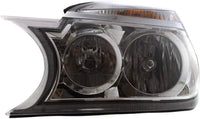 Set Of 2 Front Head Light Assembly Plastic Left Driver & Right Passenger Side Direct Replacement Compatible With 2004-2007 Buick Rendezvous GM2502245 GM2503245 10342801 10342802