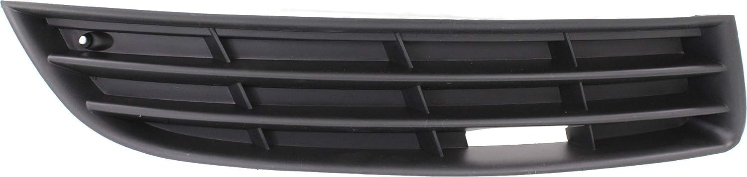 Front Fog Light Cover Black Right Passenger Side Direct Replacement Compatible With 2006-2010 Volkswagen Passat VW1039107 3C08536669B9