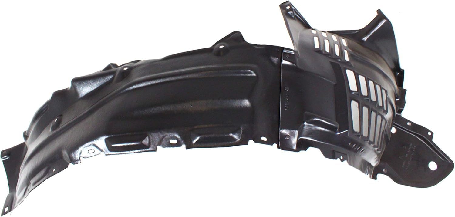 Front Section Fender Liner Right Passenger Side Direct Replacement Compatible With 2008-2015 Lexus LX570 LX1249107 5387560131