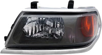 Set Of 2 Front Head Light Assembly Left Driver & Right Passenger Side Direct Replacement Compatible With 2000-2004 Mitsubishi Montero Sport MI2502121 MI2503121 MR566767 MR566768