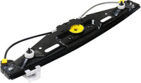 Rear Power Window Regulator Without Motor Left Driver Side Direct Replacement Compatible With 2012-2015 BMW X1 BM1550123 51352990387