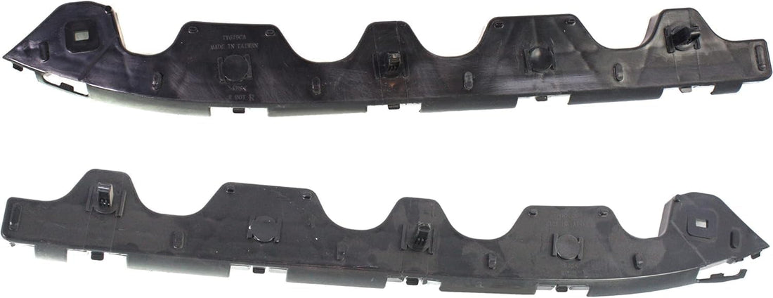 Set Of 2 Rear Bumper Cover Support Bracket Left Driver & Right Passenger Side Direct Replacement Compatible With 2004-2010 Toyota Sienna TO1167113 TO1166113 52575AE010 52576AE010