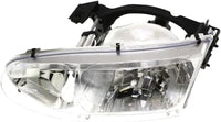 Set Of 2 Front Headlight Assembly Right Passenger & Left Driver Side Direct Replacement Compatible With 1999-2000 Nissan Quest / 1999-2002 Mercury Villager FO2502165 FO2503165