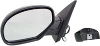 AUTOS PARTS PLUS Front Power Mirror Manual Folding With 1 Primed And 1 Textured Cap Right & Left Side Direct Replacement Compatible With Silverado/Sierra 1500 2007-2013/2500 HD 3500 HD 07-14