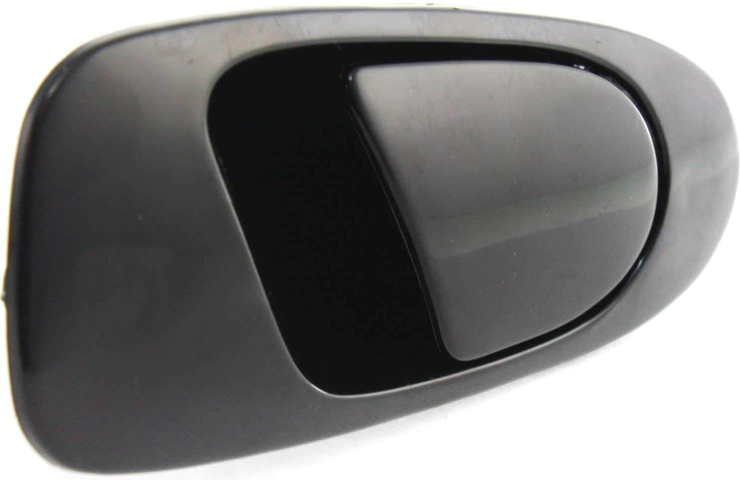 Set Of 2 Rear Exterior Door Handle Textured Left Driver & Right Passenger Side Direct Replacement Compatible With 1992-1995 Honda Civic HO1521102 HO1520102 72640SR4J01ZC 72680SR4J01ZC