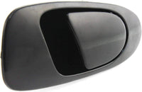 Set Of 2 Rear Exterior Door Handle Textured Left Driver & Right Passenger Side Direct Replacement Compatible With 1992-1995 Honda Civic HO1521102 HO1520102 72640SR4J01ZC 72680SR4J01ZC