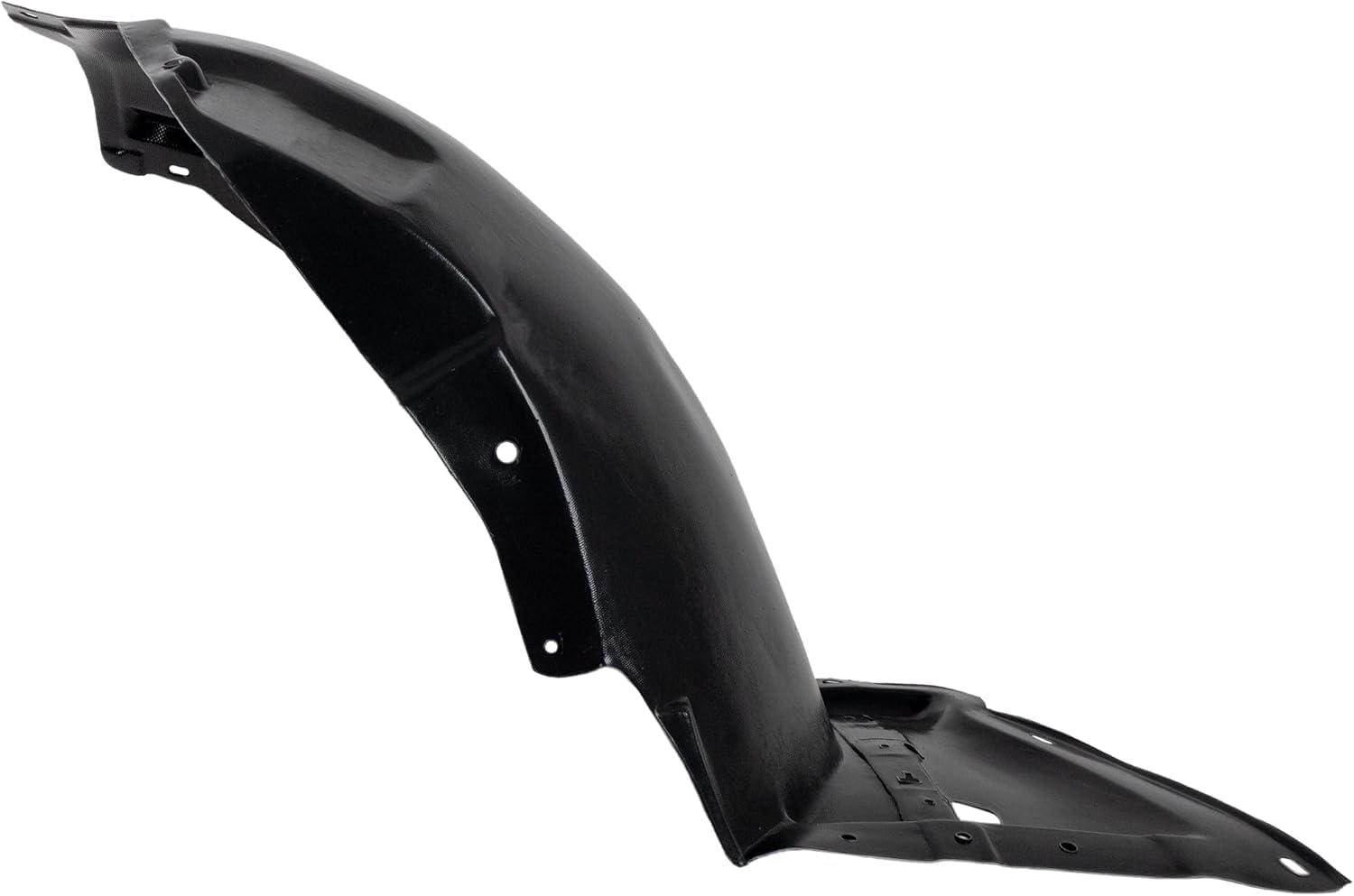Front Section Fender Liner Left Driver Side Direct Replacement Compatible With 2007-2008 Infiniti G35 / 2009-2013 G37 IN1248119 63845JK30A