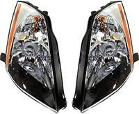 Set Of 2 Front Headlight Lens And Housing Right Passenger & Left Driver Side Direct Replacement Compatible With 2003-2005 Nissan 350Z 26010CD027-PFM 26060CD027-PFM
