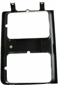 Front Bumper Chrome Without Impact Strip + Grille Silver Shell And Insert + Headlamp Bezels Right & Left Side Direct Replacement Compatible With Chevrolet/GMC C/K-Series 1985-1987