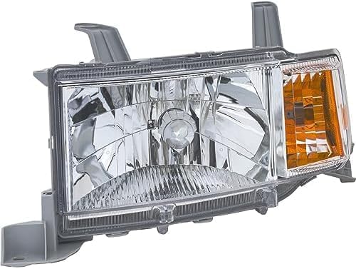 Set Of 2 Front Headlight Lens And Housing Right Passenger & Left Driver Side Direct Replacement Compatible With 2004-2006 Scion XB SC2518101 SC2519101 8117052440 8113052440