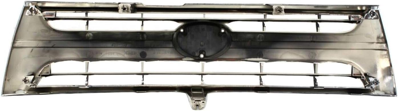 Front Grille Chrome Shell/Primed Insert Direct Replacement Compatible With 2001-2002 Toyota 4Runner TO1200241 5311135400