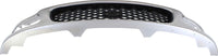 Front Grille Mesh Chrome Shell With Black Insert With Headlight Holes And Emblem Provision Direct Replacement Compatible With 1997-1998 Ford F-150 / F-250 FO1200380 F65Z8200AAN