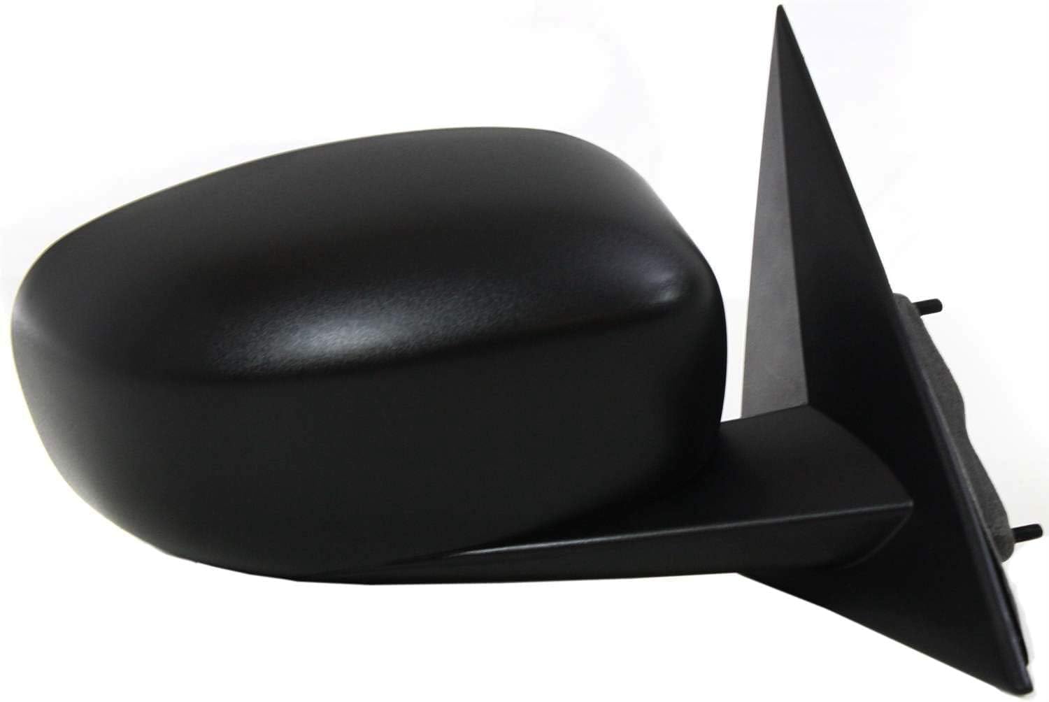 Front Power Mirror Non-Folding Textured Right Passenger Side Direct Replacement Compatible With 2006-2010 Dodge Charger / 2007-2010 Chrysler 300 CH1321230 CH1321294 4805980AI-PFM