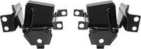 Set Of 2 Front Bumper Inner Bracket Steel Left Driver & Right Passenger Side Direct Replacement Compatible With 2007-2013 GMC Sierra 1500 GM1066185 GM1067185 22767057 22767056