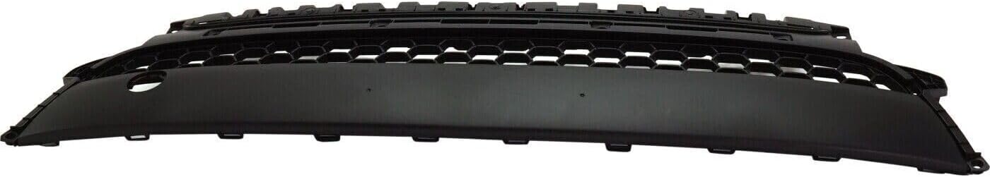 Front Bumper Upper Grille Textured Direct Replacement Compatible With 2017-2019 Kia Soul KI1036136 86561B2500